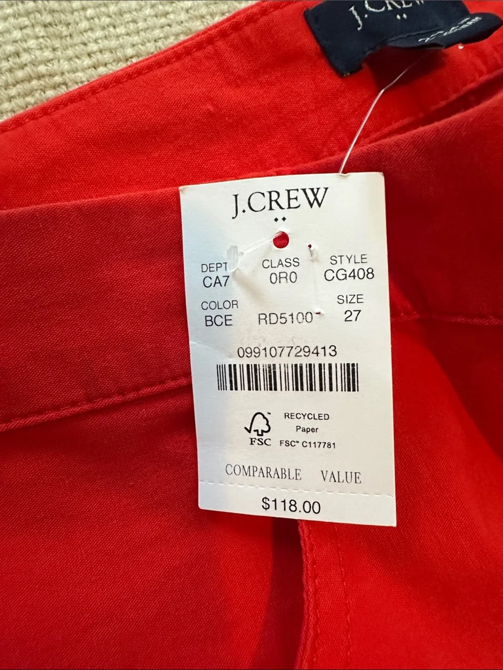 J. Crew make chic